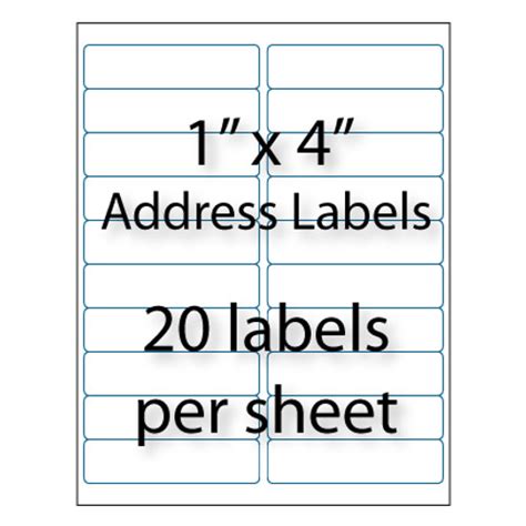 set up labels avery 5961.